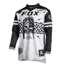 모토크로스 엔듀로 사이클링 산악 셔츠 MTB 다운힐 BATFox 저지