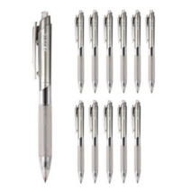 모나미 에프엑스 제타 볼펜 FX ZETA 0.7mm, 흰색러버, 65개