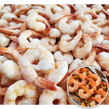 냉동 자숙 칵테일새우 10kg 업소용 손질새우 삶은새우, 자숙칵테일새우_10kg, 1개