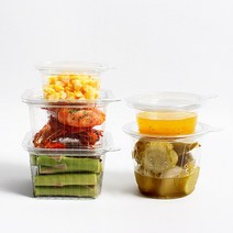 더팩컴퍼니 원터치 사각소스용기(대), 1세트, 1500개