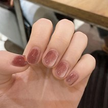 엘씨 셀프 네일아트 붙이는 네일팁 인조팁, 007_샤이닝 펄 플럼(숏)