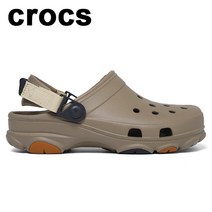 [크록스] 클래식 올터레인 공용 클로그 카키 206340-2F9