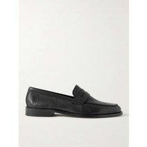 MANOLO BLAHNIK Perry Full-Grain 가죽 Penny Loafers