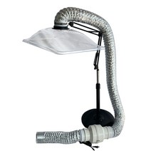 가정용 이동식 환풍기 후드 고깃집 연기 냄새 닥트, 플로어스탠드4332cm커버98W속도조절