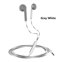 [XIG] 2021 새로운 3.5Mm 유선 헤드폰 이어폰 스테레오 이어폰 음악 스포츠 게임 헤드셋 Xiaomi 아이폰, 레드 블랙, 하나