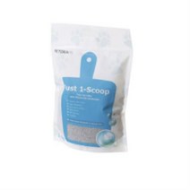 한삽뚝딱 저스트원 캡슐 응고형 고양이 두부모래 편백나무향, 1개, 2.7g