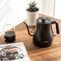 휴빅 전기드립포트 커피 무선 HB-1181DB, 블랙, 상세페이지 참조