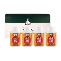 인산죽염 3회분말죽염 300gx4 선물세트