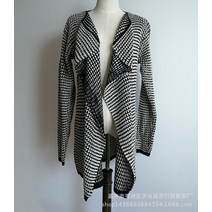 fulibs신상핫 Aliexpress 뜨거운 판매 불규칙한 니트 카디건 해외 무역 뜨거운 판매 니트 카디건 유럽과 미국 스타일 뜨거운 판매 스웨터 5H03c