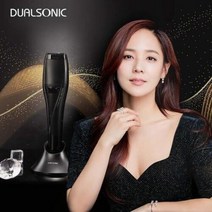 듀얼소닉 [듀얼소닉] 프로페셔널(블랙) (페이스 10 000샷/아이 100 000샷) +맥시멈(화/블/퍼) 세트, 프로페셔널(블랙)+맥시멈(화이트)