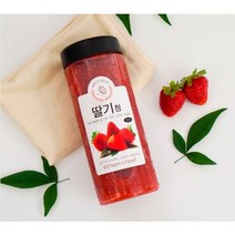 농부가 직접 만든 수제 딸기청 1kg (에이드/주스/우유/빙수 만들기)