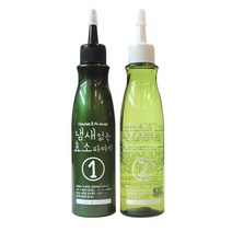 A_DK 냄새없는 효소 파마약 1제 2제 각 150ml, 단일 수량