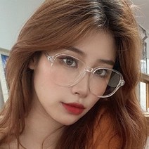 오버핏 빅사이즈 뿔테 안경