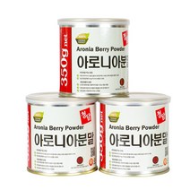 청담 아로니아분말 국내산 100%, 3통