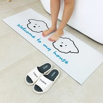 Beliver 빨아쓰는 소프트 규조토 피너츠 주방매트 발매트