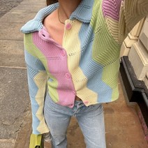 볼레로가디건 숄 꽈배기 가디건 y2k 여성 카디건 코트 autunm 스트라이프 니트 탑