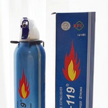 가정용 소화기 자동 확산 가스식 화재 방지 원룸 비치용 소화 장치 간이 360ml, 119소화기360ml(블루)