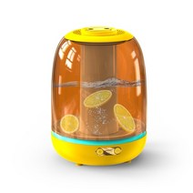 미니 가습기 3000ml 더블 스프레이 초음파 안개 미스트 메이커 홈 오피스 베이비, 노랑