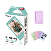 인스탁스 스카이블루 디자인필름 10장(1팩) + 선물2종SET