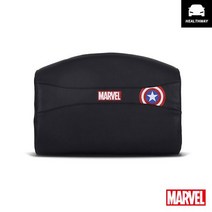 [헬스웨이] 마블히어로 캡틴아메리카 메모리폼 등쿠션, 단품, 단품없음