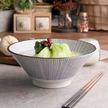 다온아토 시원한 면요리와 어울리는 감성 도자기 면기, 1p, 47_하나모노 삼각면기