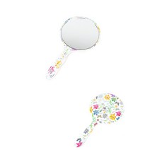 원형손거울 콤팩트거울 손잡이거울 뉴 전사 원형거울대