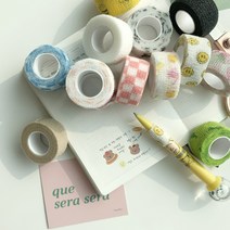 큐티뽀짝테이프 핑거밴드 손가락붕대 보호 쿠션 미끄럼방지, 큐티뽀짝테이프_화이트, 1개