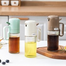 내열 유리 양념 오일병 내열유리 양념병 소스병 에어프라이어 250ml, 흰색 250ml*1
