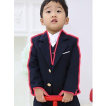남아 곤색 정장 자켓 ( 1-19호) 골드버튼 돌복 유아 아기 아동 어린이 연주회복