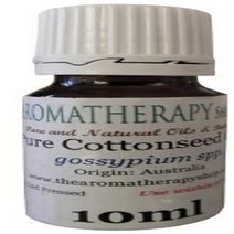 목화씨 오일 10ml의 / 순수 콜드 보도