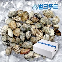 냉동 바지락 5kg 해감 업소용 조개 피바지락 칼국수, 단품