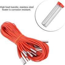 5 개 12V/24V 40W 30W 3D 프린터 카트리지 히터 튜브 1m Makerbot Reprap 압출기 부품, 12V 40W 1M