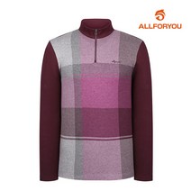 [올포유] 남성 체크 집업 티셔츠 AGTHKA111-604