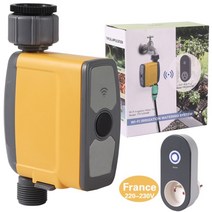 농업 기계 텃밭 도구 농기구wifi connect tuya smart home watering timer irrigation timer 흙 수분 센서 정원 관개 컨트롤러 시스템, 협력사, 프랑스 bsp