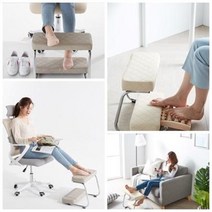 책상 다리 받침대 해먹 발판 발 거치대 발받침 발걸이 풋 레스트 스툴, 그레이(발지압기)