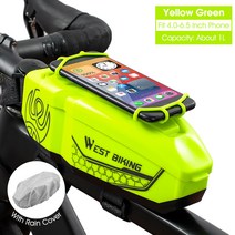 자전거 프레임 탑튜브가방 산악 도로 포장, 민트