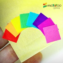 SW 칼라습자지 색화지 240X330mm 50매입 색상선택, 빨강