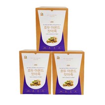 [트윈스몰] 간편하고 맛있게 즐기는 식사 대용식! (호두 아몬드 잣마죽) 스틱형21g x 13포, 3box, 21g