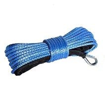 Uhmwpe 윈치 로프 30mtrs 8mm X 12m 합성 케이블, 01 파란