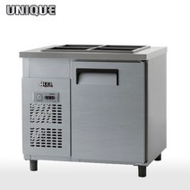 유니크 반찬냉장고 900 UDS-9RBAR 영업용 업소용 밧드별도, 아날로그, 메탈