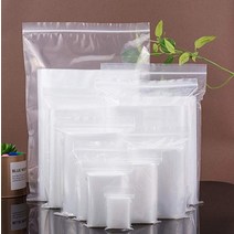 미니 소형 대형 지퍼백 (18cmX20cm) / (50장묶음+5장) 투명 비닐 지퍼팩 다양한 사이즈 소량구매, 상세페이지 참조, 상세페이지 참조