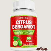 베르가못 1000mg 코엔자임큐텐 코큐텐 오메가3 90 소프트젤, 90 캡슐