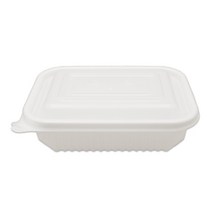사각미니찜용기 소(20155) 50개 찜용기 죽용기 반찬용기 도시락용기 일회용기 포장용기