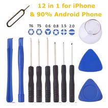 휴대 전화 열기 화면 수리 도구 키트 전문 드라이버 도구 아이폰 화웨이, 02 Android Phone 12 pcs, 02 Android Phone 12 pcs