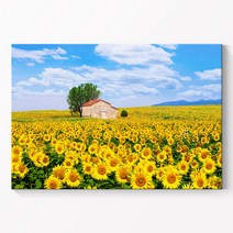 [인메이블] 돈들어오는 해바라기 그림 28종 액자 거실 풍수 인테리어 캔버스 소품 개업 선물, 12.RE-가정행복 해바라기, 캔버스액자, 대형 30호[90.9x65.1cm]