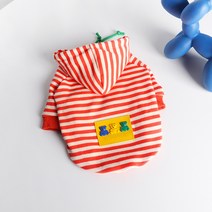 강아지 곰돌이삼형제 후드 티셔츠 M-4XL 소형견 중형견 프렌치불독 퍼그 보스턴테리어 가을 외출복 옷