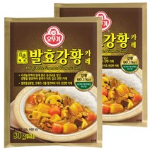 오뚜기 백세 발효 강황 카레, 80g, 2개, 80g