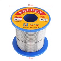 솔더 와이어 0.5/0.6/0.8/1.2mm 300g 63/37 B-1 주석 전기 납땜 인두용 2.0% 플럭스가있는 깨끗한 로진 코, 04 0.8mm 400g