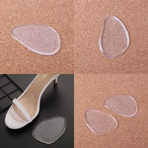 마트498 실리콘 하이힐 앞꿈치패드 푹신한깔창 푹신한신발깔창 구두발아픔 신발용품 발앞꿈치 구두깔창 구두가