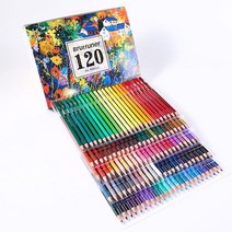 색연필화 연필화 4872120210colors 수채화 그리기 세트 연필 아티스트 그림 스케치 나무 연필 학교 미술 용품 ​​05866, 유성 연필 120개